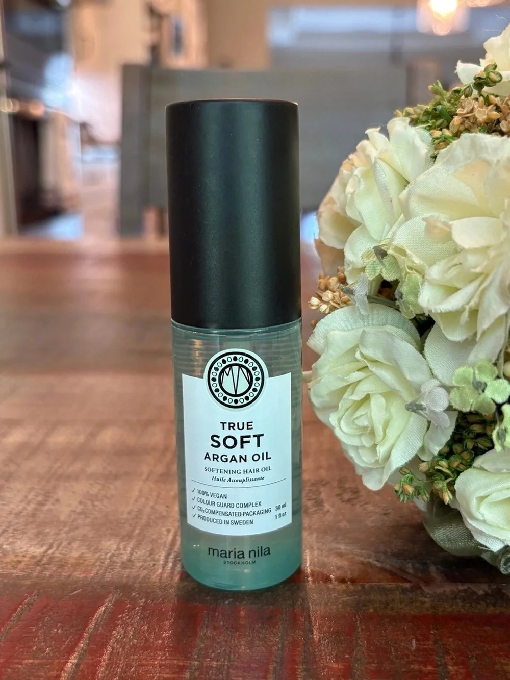 New MARIA NILA True Soft ARGAN OIL Softening HAIR OIL!